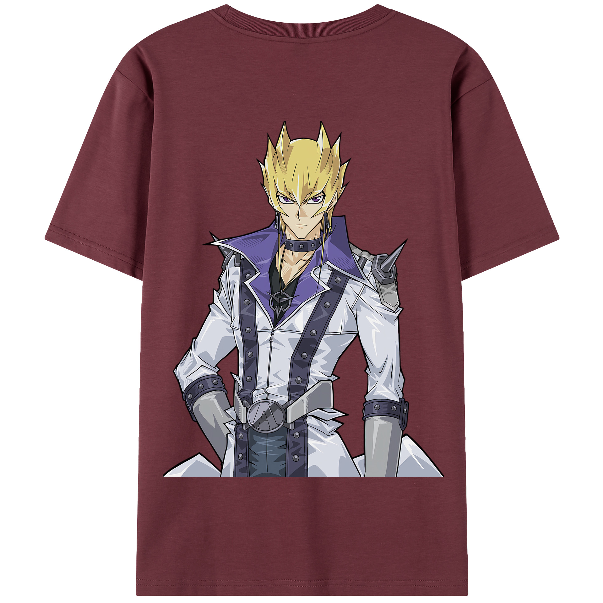 （画像用） 遊☆戯☆王 Yu-Gi-Oh! 綿100％半袖Tシャツ（背面プリント）